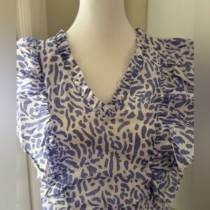 NWT La Roque ruffled dress XL